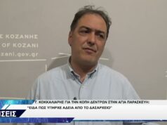 ΓΙΑΝΝΗΣ ΚΟΚΚΑΛΙΑΡΗΣ ΓΙΑ ΚΟΠΗ ΔΕΝΤΡΩΝ ΑΓΙΑ ΠΑΡΑΣΚΕΥΗ ΚΟΖΑΝΗΣ